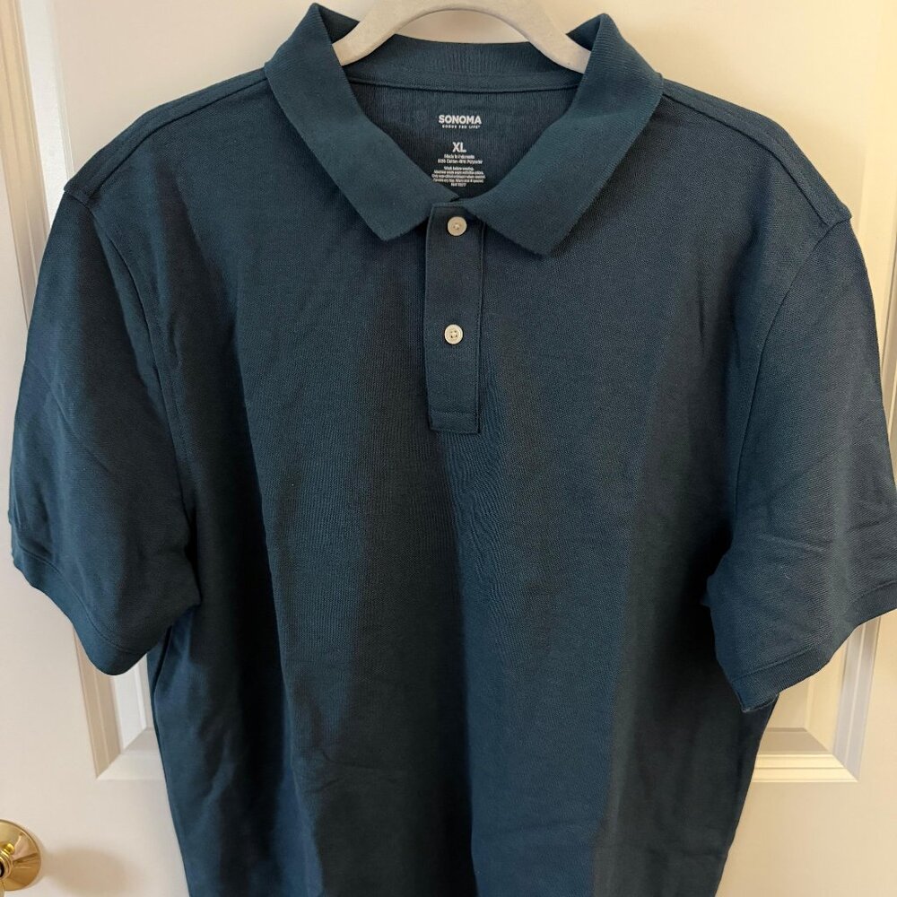 Sonoma Men’s Short Sleeve Polo Shirt – XL